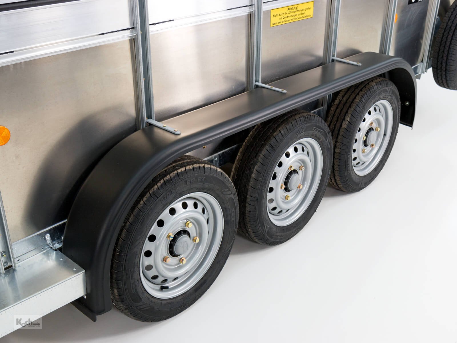 Anhänger of the type Ifor Williams Viehanhänger TA510 178x434 Höhe:213 3,5t|Tridem|Doppelstock (Vi11651939Iw), Neumaschine in Winsen (Luhe) (Picture 9)